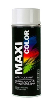 SPRAY biały mat MAXI COLOR LAKIER 400ml RAL 9003