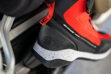 Мужские мотоботы SHIMA TAKESHI RED БЕСПЛАТНО