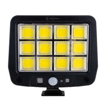 Галогенная светодиодная солнечная лампа с кабелем датчика движения и сумерек длиной 5 м