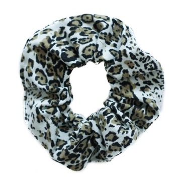 Gumka do włosów Scrunchie PANTERA mięta EkoPrezent