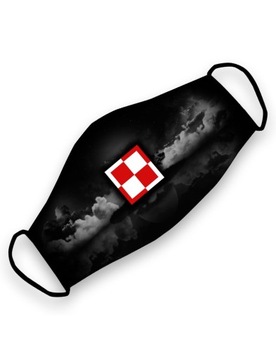 MASECZKA na twarz POLSKA Szachownica Skoki Polacy