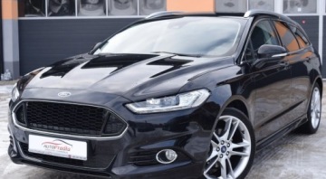 Ford Mondeo V Kombi 2.0 TDCi Bi-Turbo 210KM 2015 Ford Mondeo 2.0 TDCI 210 PS PowerShif ST-Line Fuul Ledy kamera Lopatki Na, zdjęcie 4