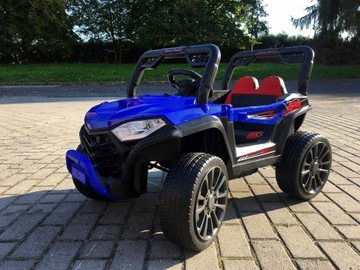 АВТОМОБИЛЬ БАГГИ ДЖИП АККУМУЛЯТОР 4X4 EVA КОЖА MP3