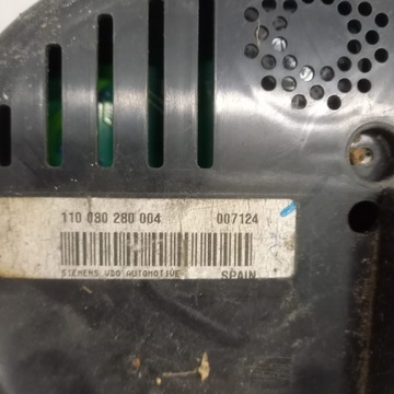 BUDÍKY PŘÍSTROJOVÁ DESKA SEAT ALTEA 110080280004 1.9 TDI