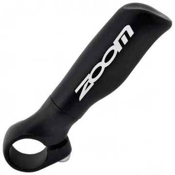 Rogi kierownicy ZOOM MT-106A Czarny MAT