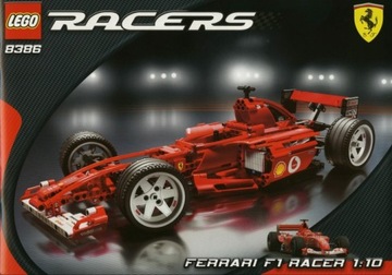 LEGO Racers 8386 Ferrari F1 1:10
