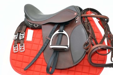 УНИВЕРСАЛЬНОЕ СЕДЛО 17.5C + ПОРОЖИ BRITLE В КОМПЛЕКТЕ