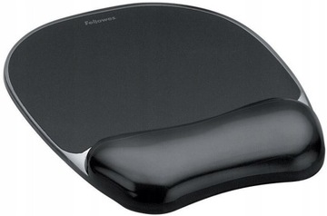 Podkładka Pod Mysz Nadgarstek FELLOWES Crystal Czarna
