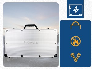 Система направляющих Retekess T130S (2 Zender, 30 Ontvangers, 1 Oplaaddoos)