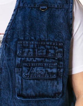 Kamizelka Męska Bezrękawnik Serdak Jeans 2693 4XL