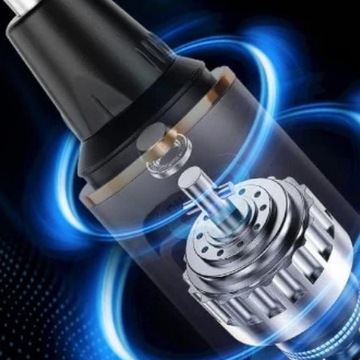 TRYMER GOLARKA DO NOSA USZU BRODY WŁOSÓW ZAROSTU 3w1 MOCNY USB PODSTAWKA