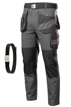 NEO SPODNIE ROBOCZE DO PASA 100% bawełna XL/54