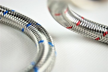 ПЛЕТЕНЫЙ ШЛАНГ, УГОЛ N-N 1/2 x 3/8 дюйма, 20 см