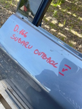 DVEŘE LEVÉ ZADNÍ SUBARU OUTBACK V 5 14- LEVÝ