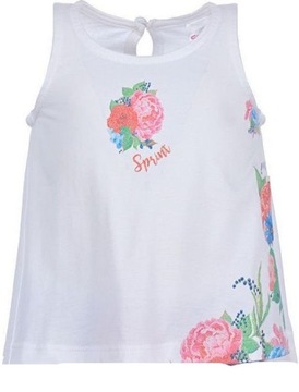 SPRINT WEAR Top dziewczęcy w kwiaty roz 86 cm
