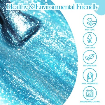 BORN PRETTY - Sea Blue Cat Magnetic Gel - SB12