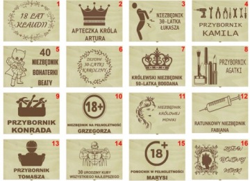 ПОДАРОК ​​НА ДЕНЬ РОЖДЕНИЯ ESSENTIAL BOX 18 30 40 50