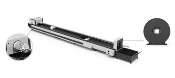 Волоконный лазер AGK 3015 BHT 3000W, 3 кВт, станок для лазерной резки листового металла и труб