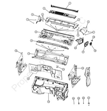 Лампа зарядного порта/освещение JEEP WRANGLER 4XE HYBRID 68467794AA