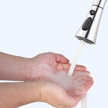 УДЛИНИТЕЛЬ ЛЕНТЫ АЭРАТОР КУХОННЫЙ АЭРАТОР 3-в-1 ПЕРЕХОДНИК ДЛЯ КРАНА