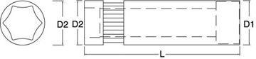 SATA ST13409SC РОЗЕТКА 1/2
