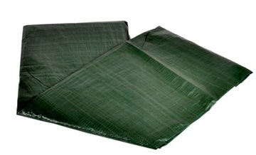 Plandeka 6x8m zielona gruba super jakość 90g