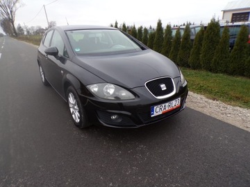 Seat Leon II 1.4 TSI 125KM 2009 Seat Leon II 1.4 benz Alu Klima ZAREJESTROWANY, zdjęcie 1