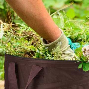 НАБОР ИЗ 2 СУМОК-ЛИСТОВ САДОВАЯ КОРЗИНА 120 Л RELAXDAYS