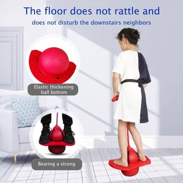 Прыгающий мяч, доска для баланса, прыгающий мяч, нескользящий коврик, джемпер, игрушка, красный