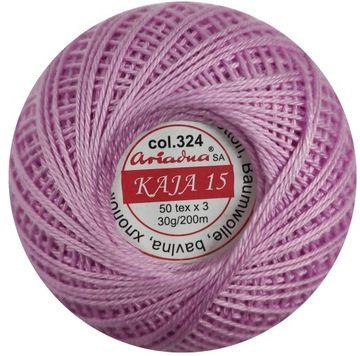 Kordonek Ariadna KAJA 15 fiołkowy kol. 324