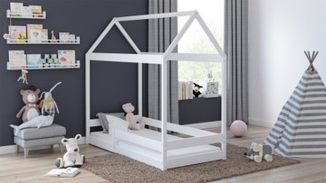 Кровать односпальная TEDDY HOUSE 190x90 Дерево