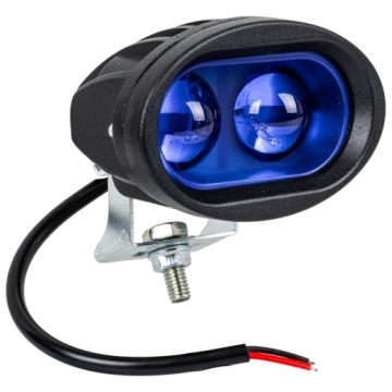 Lampa do opryskiwacza niebieska ROBOCZA LED 12V 24V aluminiowa