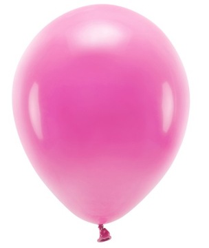 BALONY PASTELOWE ECO BIODEGRADOWALNE Różowe 25cm 25 sztuk Komunia