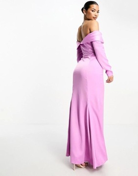 Something New yzx SATIN MAXI ŠATY L