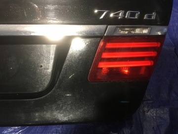 BMW 7 F01 VÍKO KUFRU ZADNÍ KAMERA SVĚTLA KPL 475