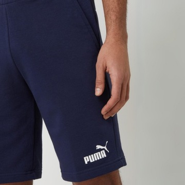 PUMA ESS SHORTS KRÓTKIE SPODENKI BAWEŁNIANE SPORTOWE SZORTY Z LOGO r. M