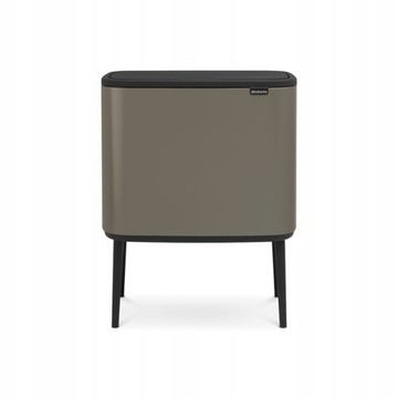 BRABANTIA Kosz BO TOUCH BIN 36L platynowy 315787