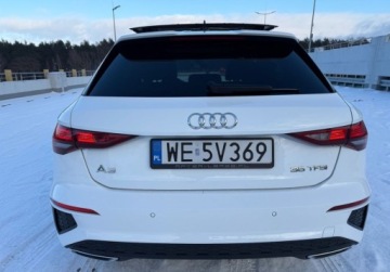 Audi A3 8Y 2022 Audi A3 Sportback salon PL FV VAT 23 S Line panorama 1.5 Hybryda, zdjęcie 3