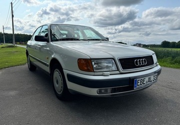 Audi 100 C4 Sedan 2.0 E 115KM 1992 Audi 100 Niski przebieg, oryginalny lakier, Youngtimer 2.0 Benzyna 116KM, zdjęcie 2