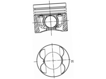 KOLBENSCHMIDT 40096600 PÍST