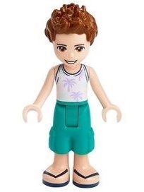 Minifigurka frnd385 LEGO Friends Ethan