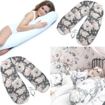 170 cm PODUSZKA TYP I ROGAL CIĄŻOWY DO SPANIA MIX