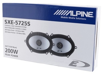 АВТОМОБИЛЬНЫЕ ДИНАМИКИ ALPINE SXE-5725S