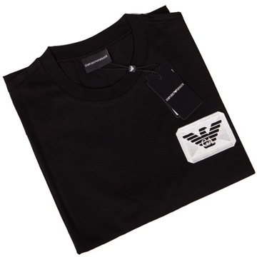 EMPORIO ARMANI męski t-shirt SYGNOWANY BLACK M