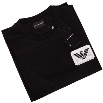 EMPORIO ARMANI męski t-shirt SYGNOWANY BLACK XL