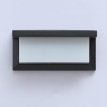 СВЕТОДИОДНЫЙ НАРУЖНЫЙ ФАСАДНЫЙ СВЕТИЛЬНИК АЛЮМИНИЕВЫЙ ДЛЯ ГАРАЖА ИЛИ ТЕРРАСЫ LED 12W IP65