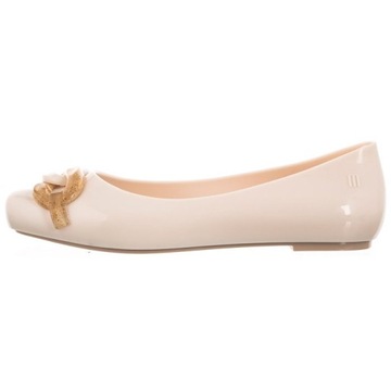 Buty Baleriny Melissa Aura Chain AD 33637 Beżowe