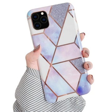 ETUI FIOLETOWE MARMUR CASE do iPhone 12 Pro Max