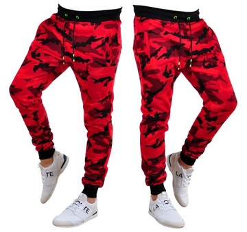 KZ15 r. 3XL MĘSKIE SPODNIE DRESOWE JOGGERY GŁADKIE