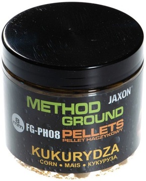 Pellet haczykowy Jaxon 8 mm Method Kukurydza 100 g